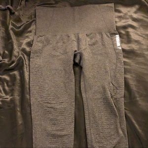 Gray Gymshark Seamless Leggings